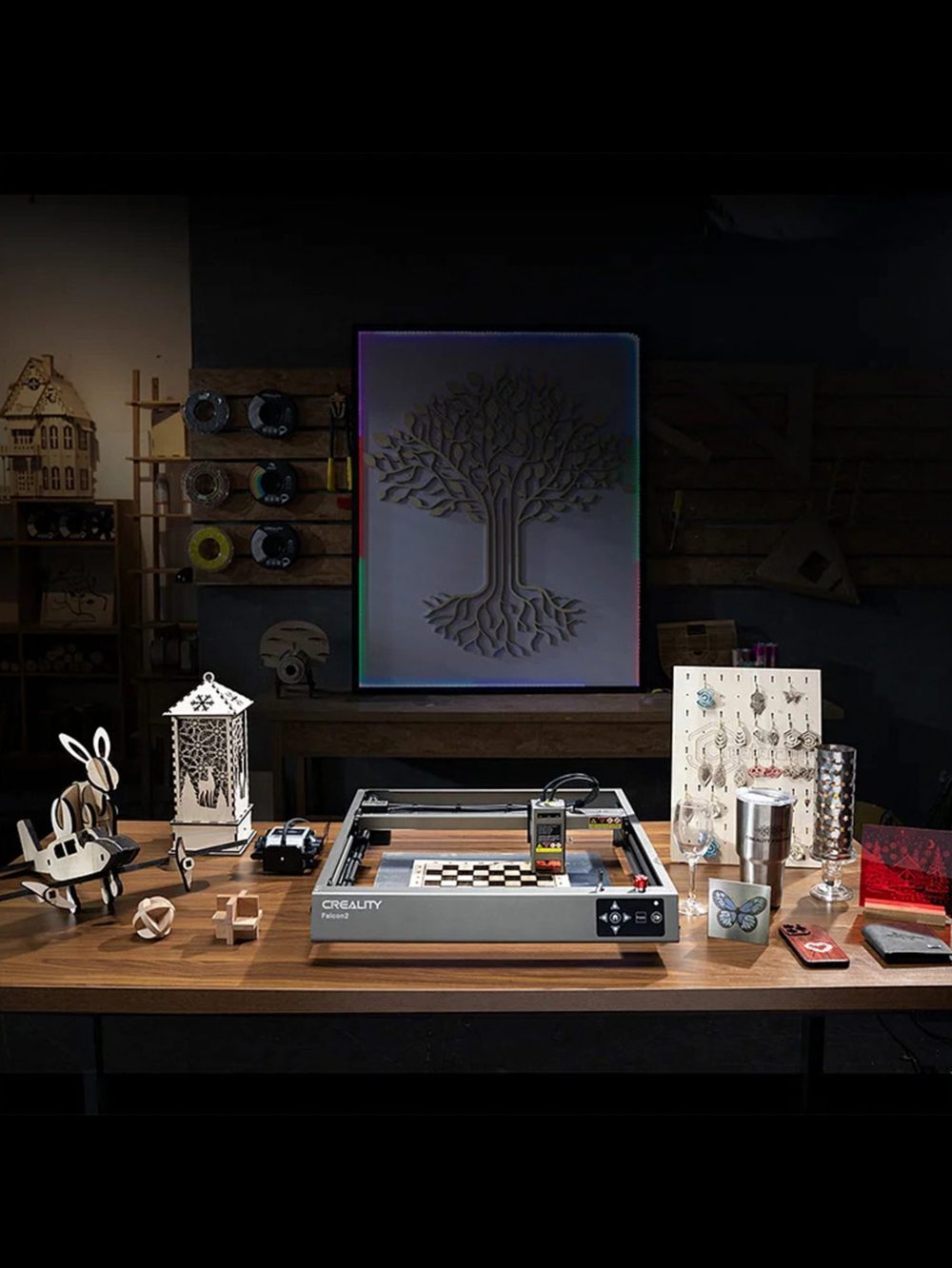 Creality Falcon2 22W Laser Engraver - Image 7
